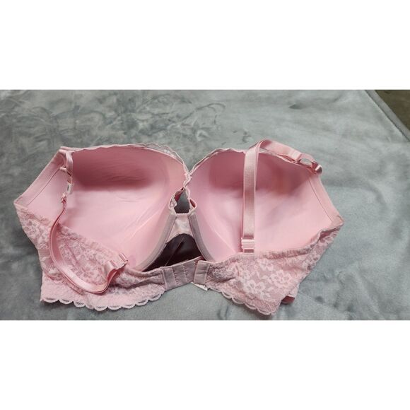 Victoria's Secret 42DD Pink Tulip Sexy Tee Sophia Lace Push-Up Bra NWT - Picture 4 of 4